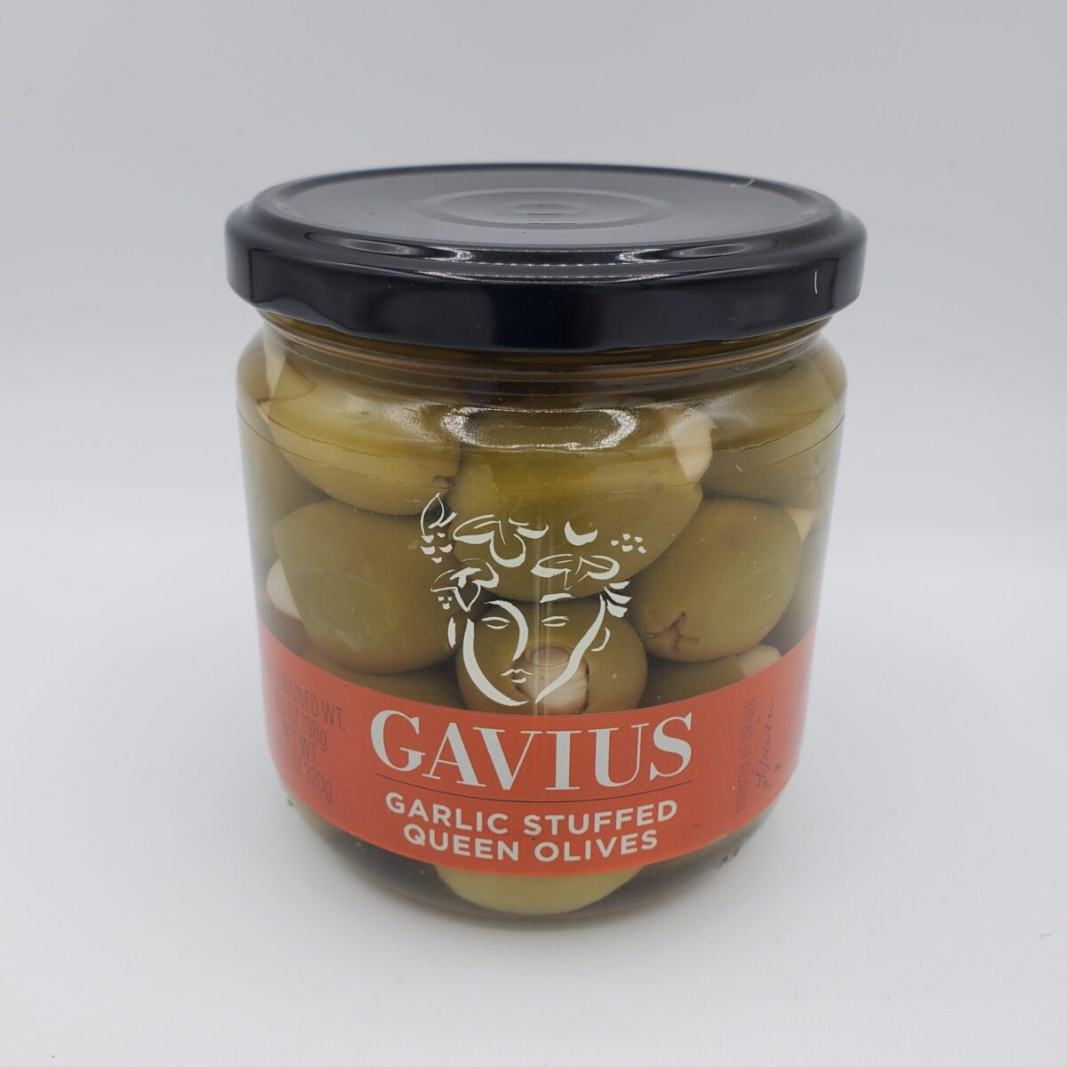 Garlic Stuffed Olives -Gavius