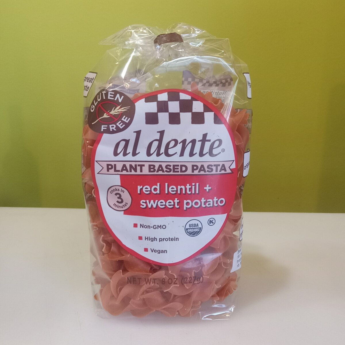Red Lentil & Sweet Potato Al Dente Pasta