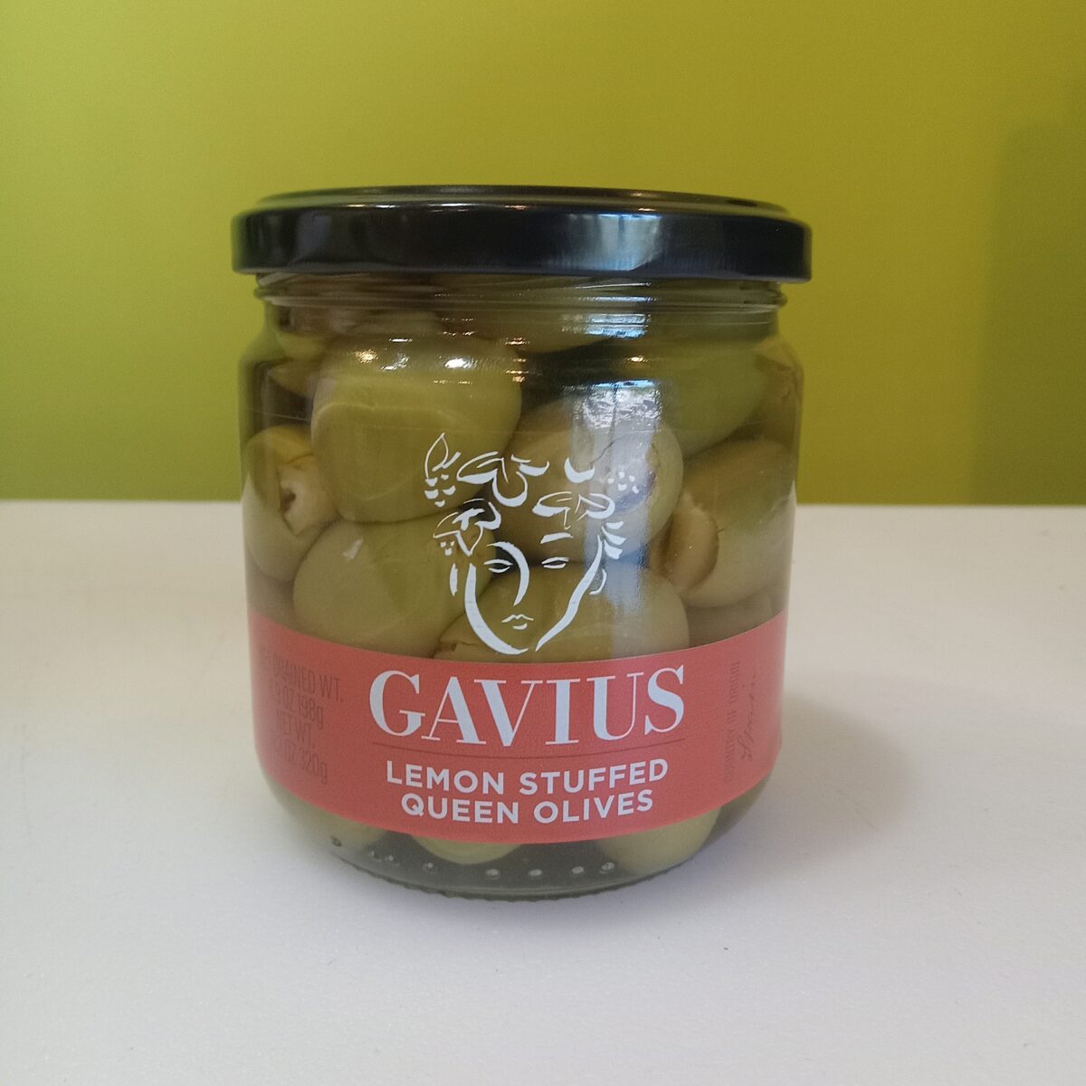 Lemon Stuffed Olives -Gavius