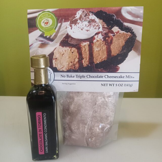 Triple Chocolate Cheesecake- Country Home