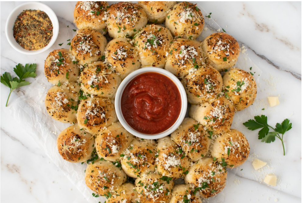 Pull Apart Garlic Rolls