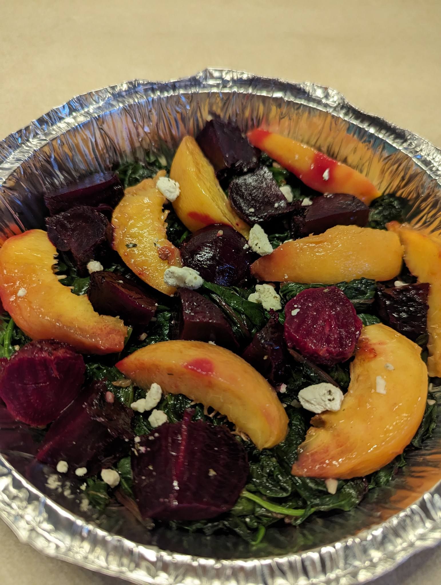 Peach and Beet Salad