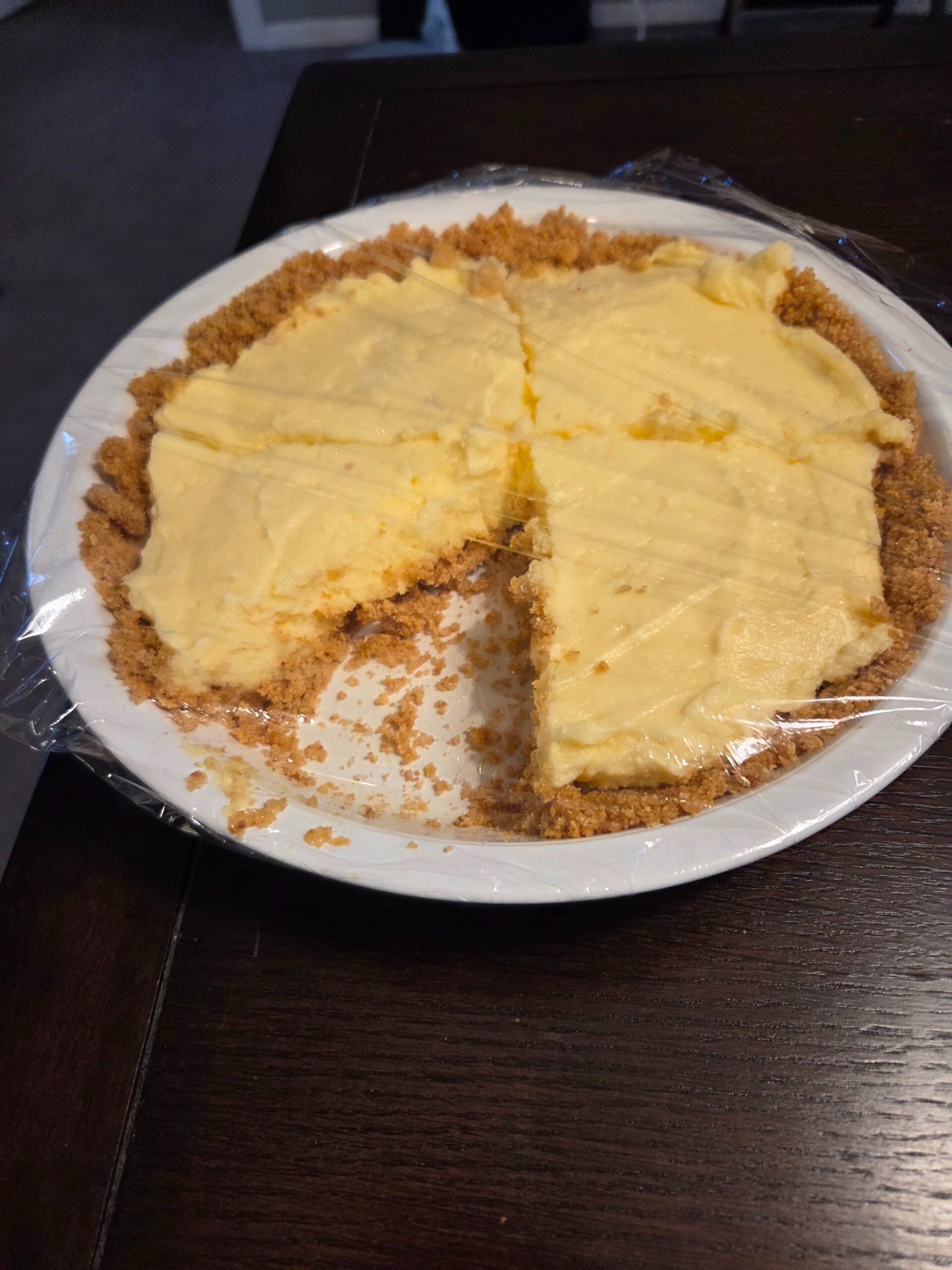 CranOrange Simple Cheesecake